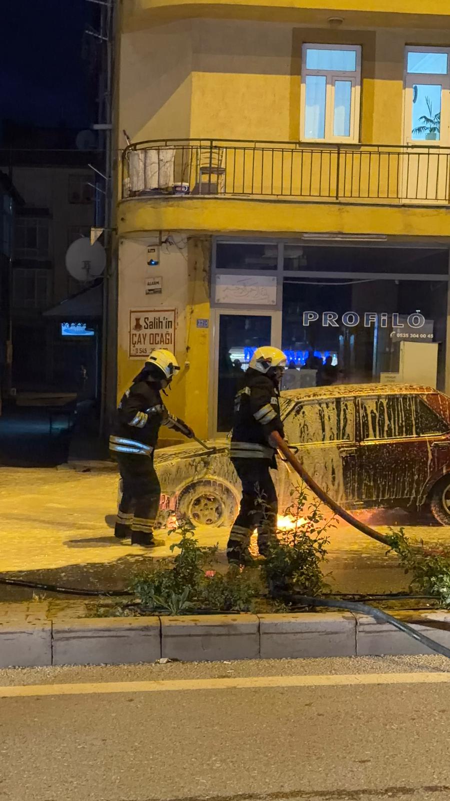 SON DAKİKA | Seydişehir'de Seyir Halindeki Otomobil Alev Alev Yandı! - Görsel 2