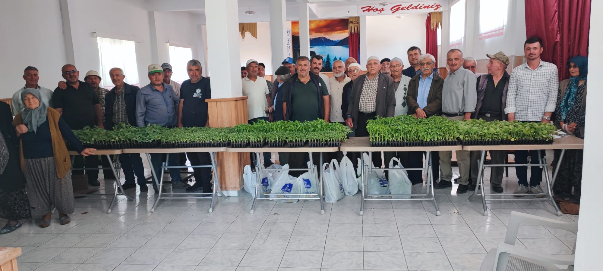 BELEDİYEDEN ÜRETİCİYE FİDE DESTEĞİ  - Görsel 12