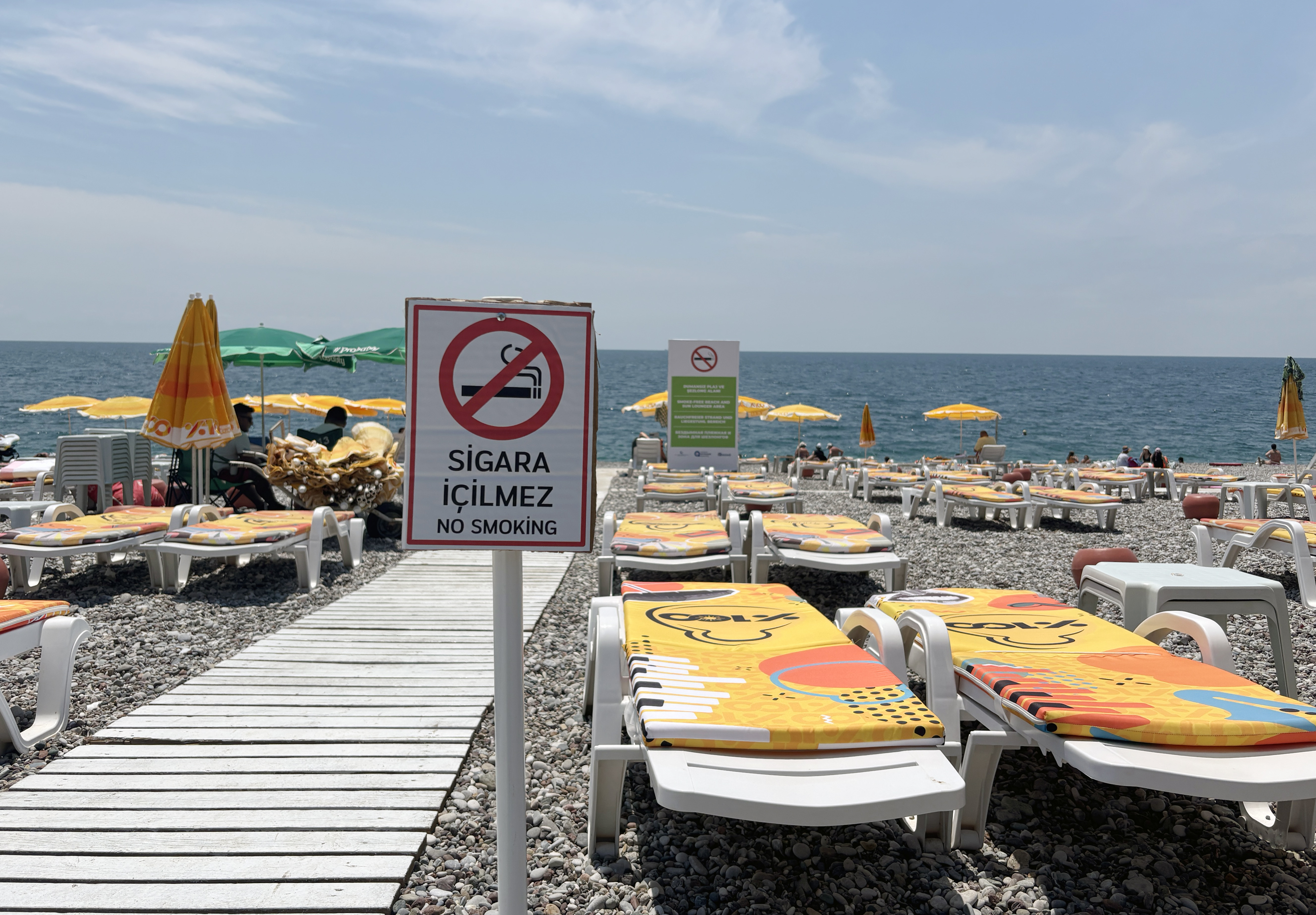 Antalya - Sahillerde ‘dumansız plaj’ dönemi - Görsel 4