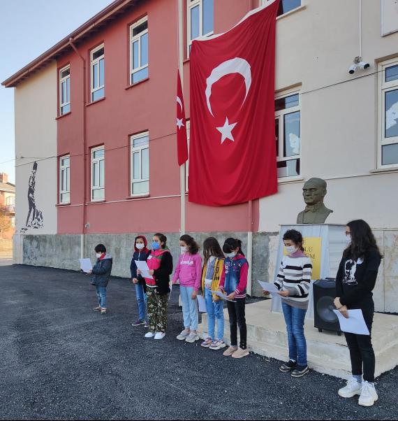 Ahırlı'da 10 Kasım Atatürk'ü Anma Programı