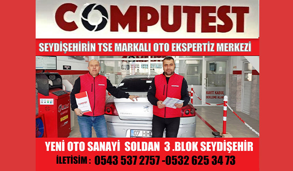 COMPUTEST Ekspertiz Seydişehir de TSE standartlarında hizmet veriyor.